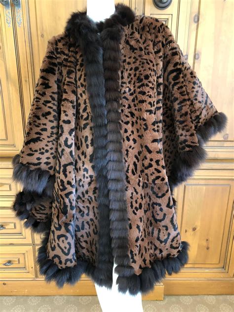 ysl fur cape|Ysl Fur Coat .